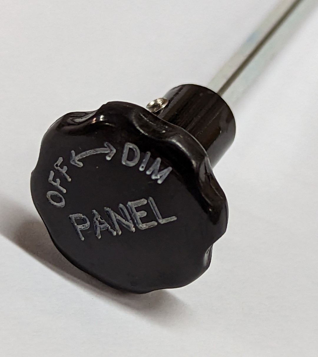 Headlight Switch Knob & Shaft • Period Correct Cobra parts